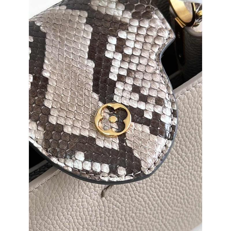 LV Capucines BB Bag Galet