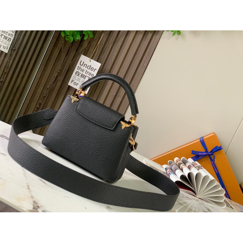 LV Capucines Mini Bag Black