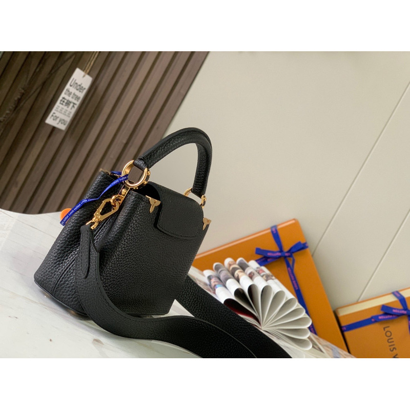 LV Capucines Mini Bag Black