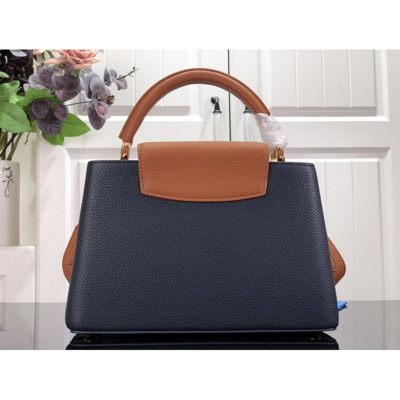 LV Capucines Bag Navy Blue 31.5 x 20 x 11cm