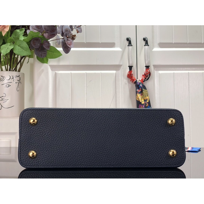 LV Capucines Bag Navy Blue 31.5 x 20 x 11cm