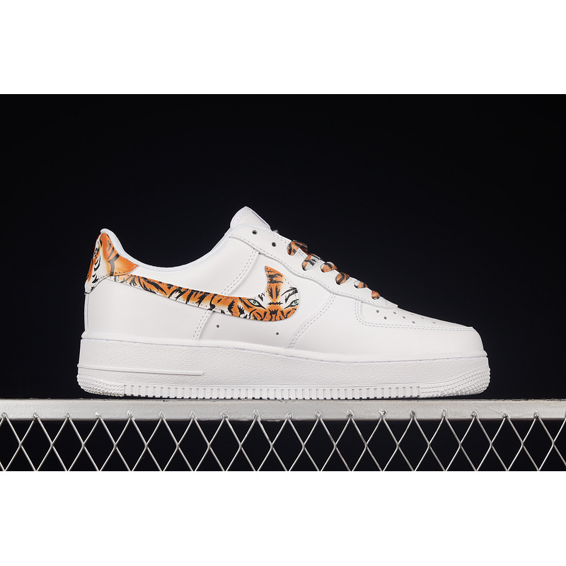 Nike Air Force 1 07 Low White Yellow Brown Tiger CZ0270-109