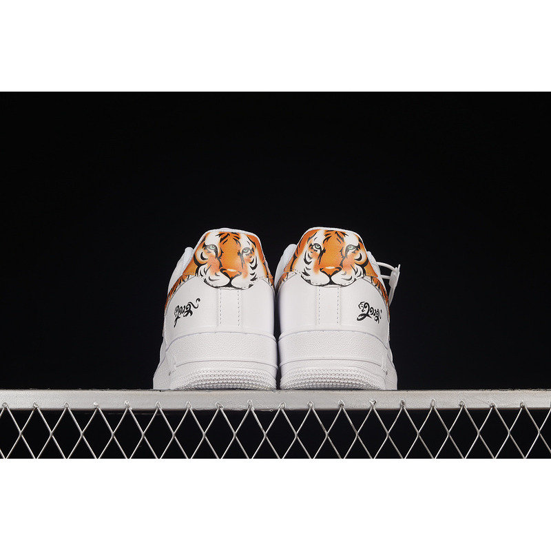 Nike Air Force 1 07 Low White Yellow Brown Tiger CZ0270-109