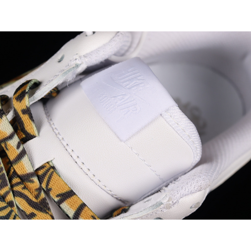 Nike Air Force 1 07 Low White Yellow Brown Tiger CZ0270-110