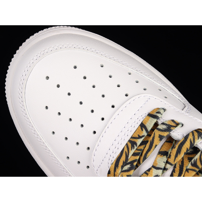 Nike Air Force 1 07 Low White Yellow Brown Tiger CZ0270-110