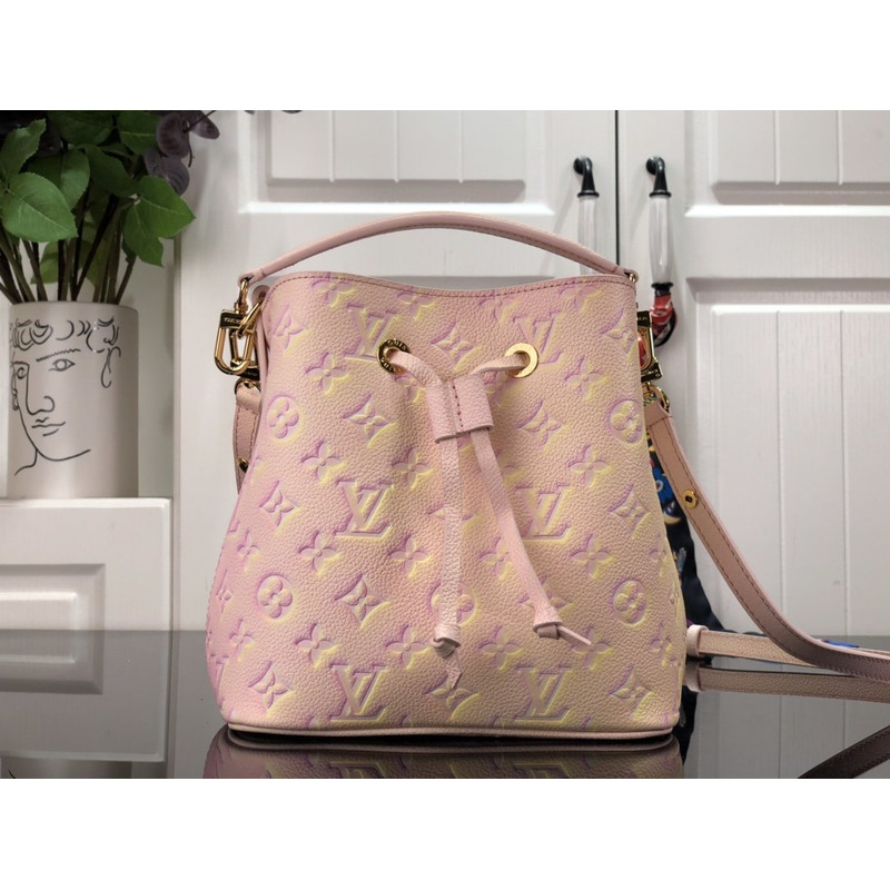 LV Néonoé BB Monogram Empreinte Pink