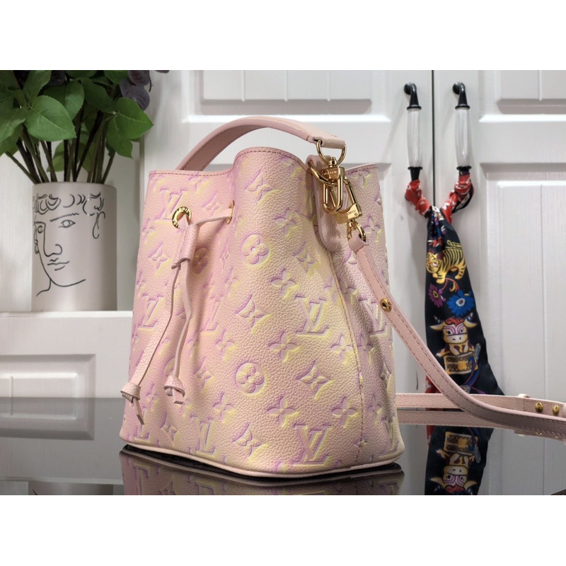 LV Néonoé BB Monogram Empreinte Pink