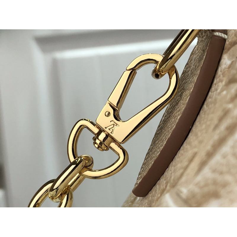 LV Speedy Bandoulière 20 Beige Clair