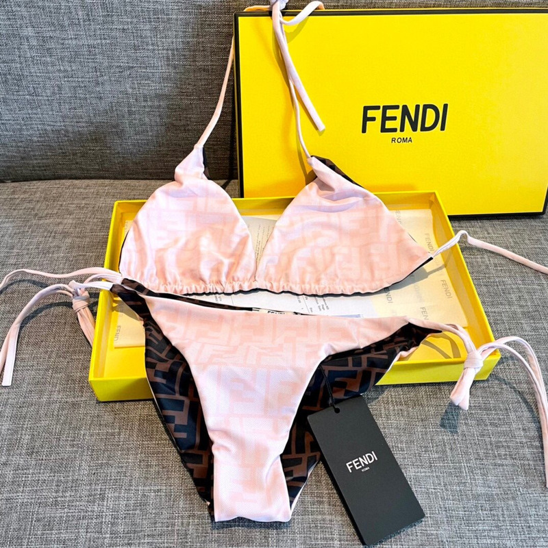 F**di lycra bikini pink