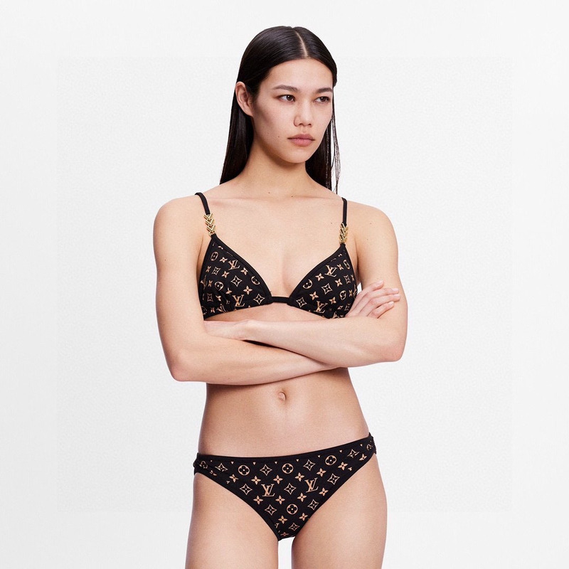 l**is V*t*n monogram bikini