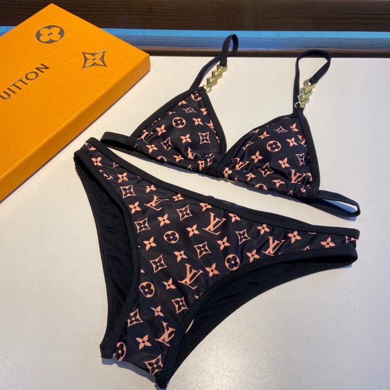 l**is V*t*n monogram bikini