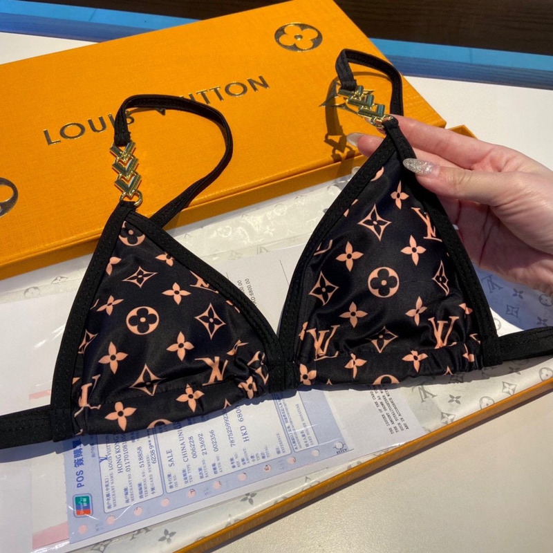 l**is V*t*n monogram bikini