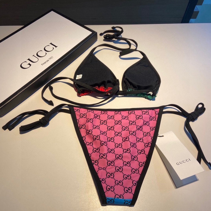 G*u*i multi color bikini