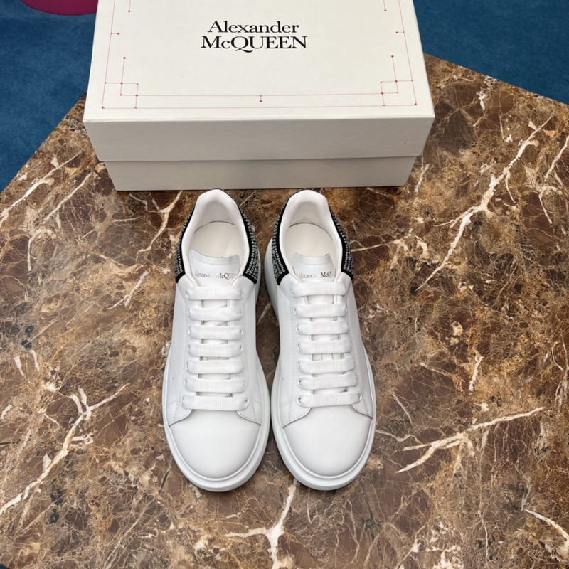 Alexander Mcqueen Oversized Crystal-Embellished Sneakers