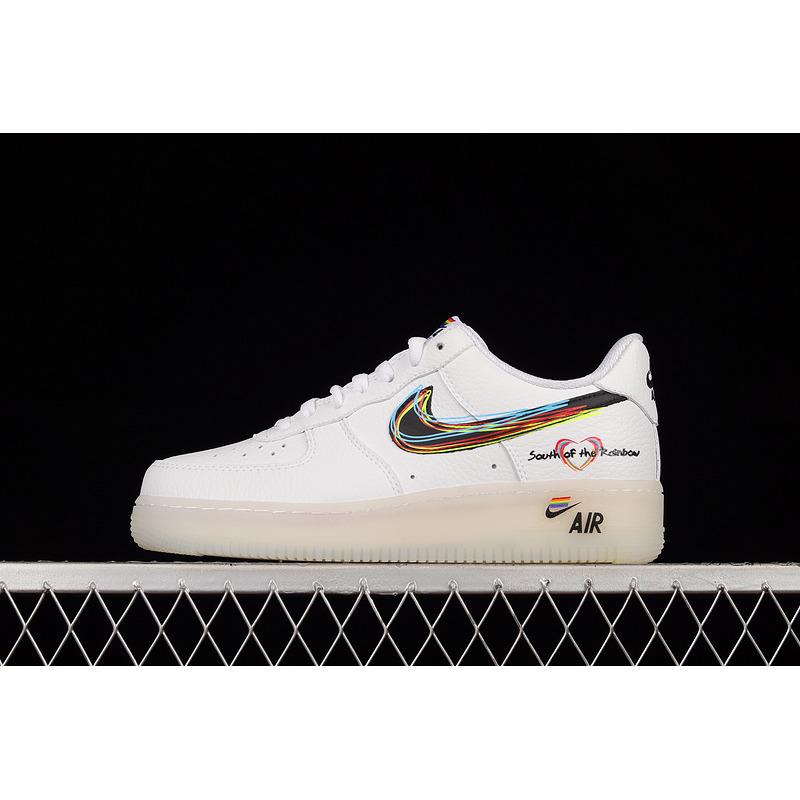 Nike Air Force 1 Multicolor Hand Drawn Sneakers