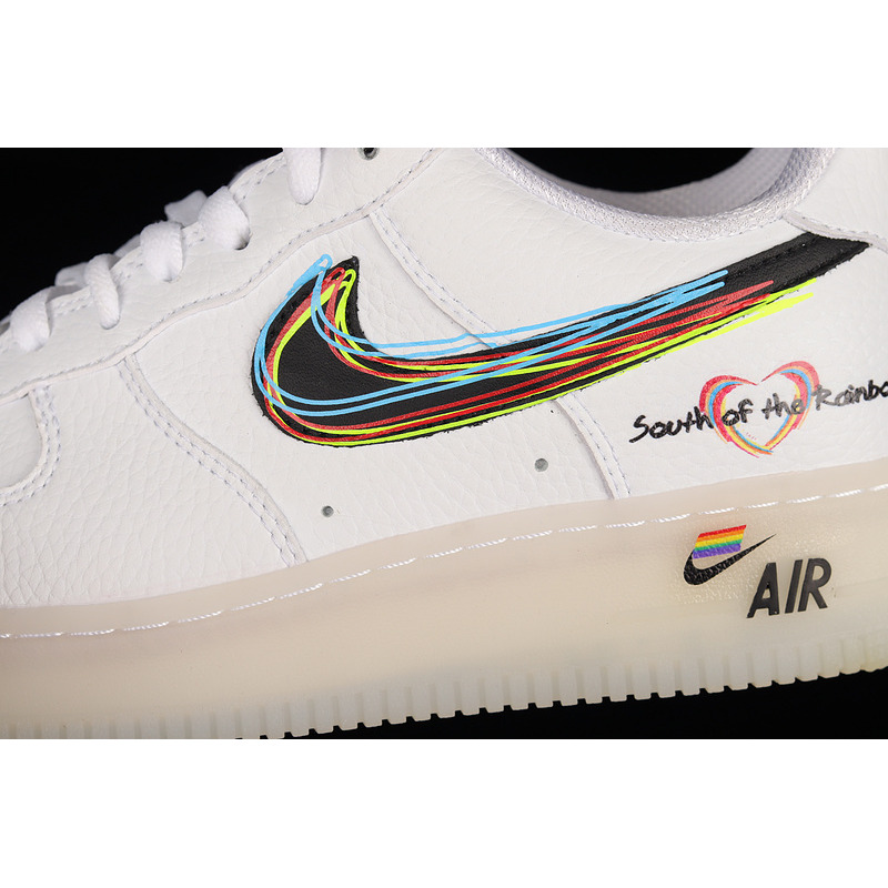 Nike Air Force 1 Multicolor Hand Drawn Sneakers