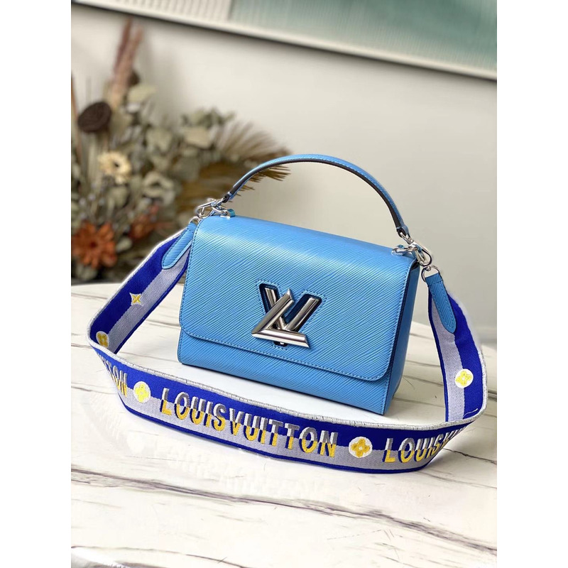 LV Twist MM Blue