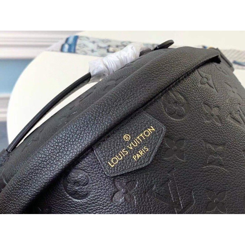 LV Monogram Empreinte Belt Bag Black M44812