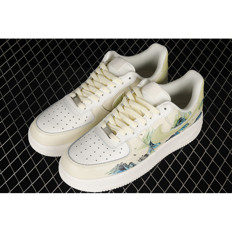 Nike Hand-Painted Landscape Painting Sneakers