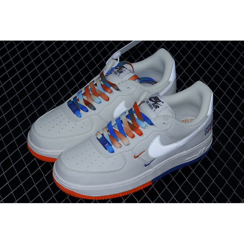 Nike Air Force 1 07 Low Beige Blue Orange NA2022-003