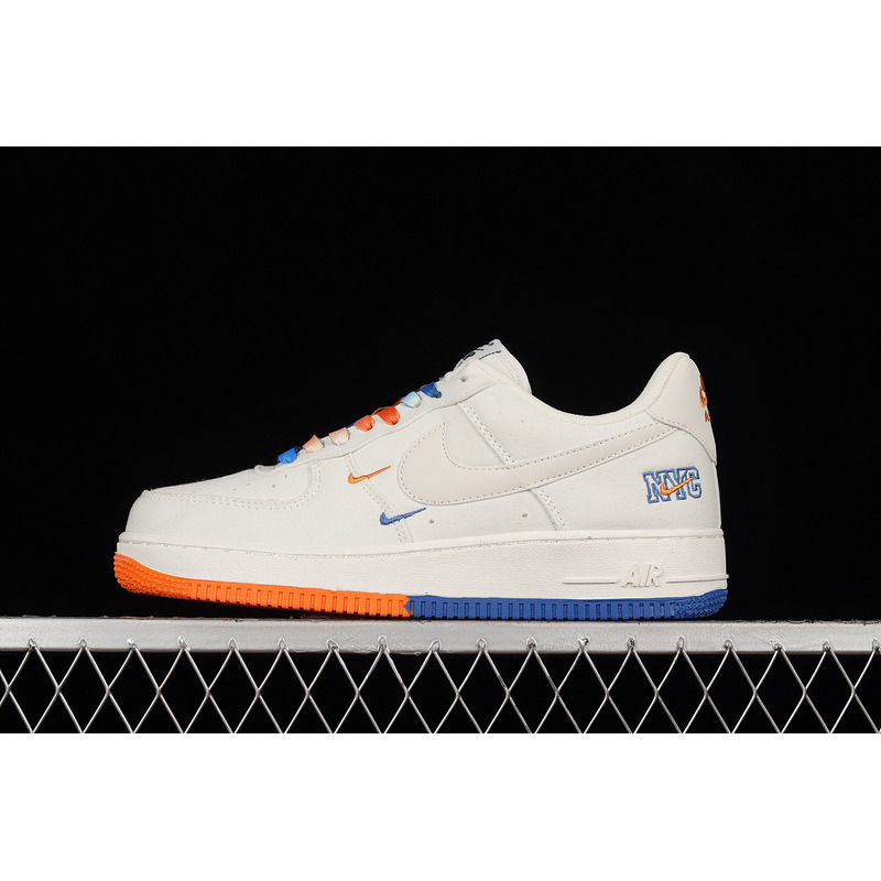 Nike Air Force 1 07 Low Beige Blue Orange NA2022-003