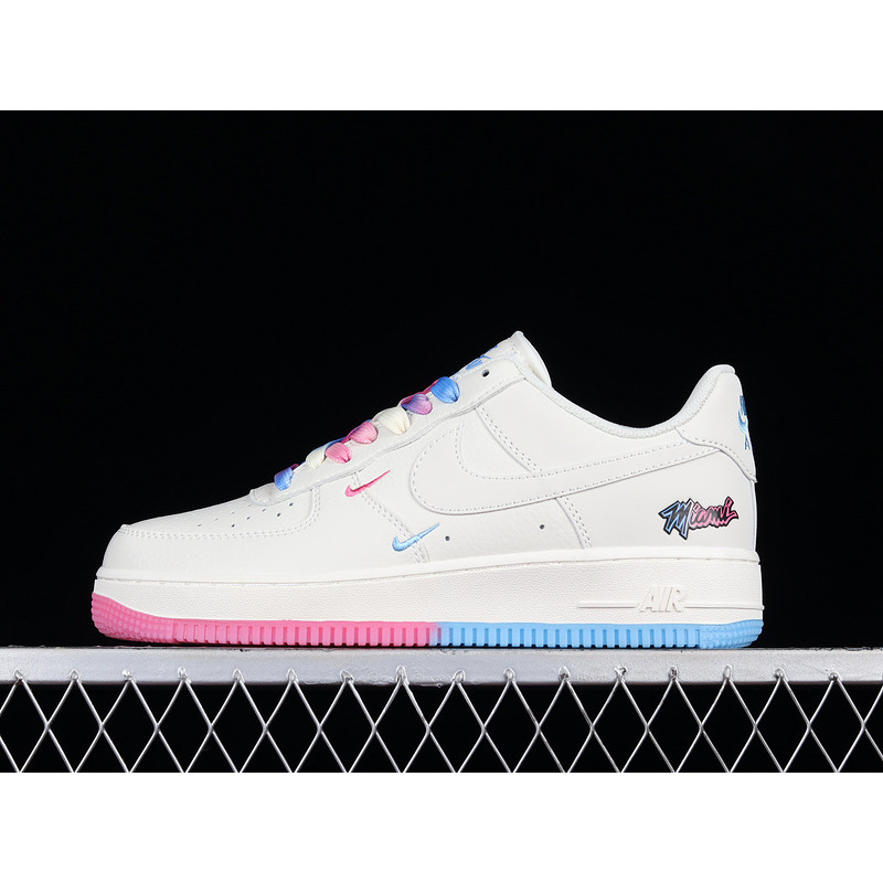 Nike Air Force 1 07 Low White Blue Pink