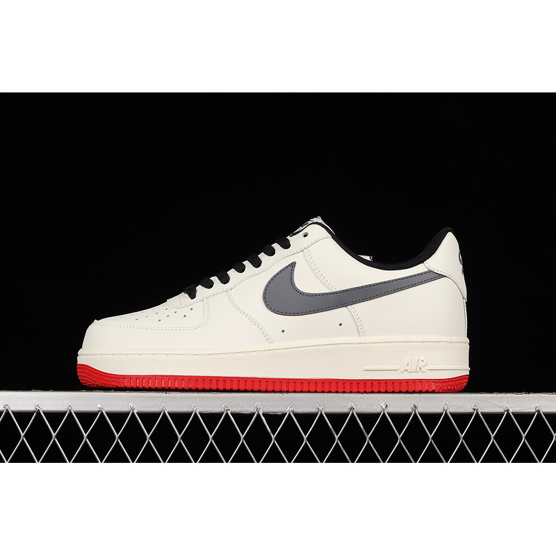 Nike Air Force 1 Low Beige Grey Red DD7798-806