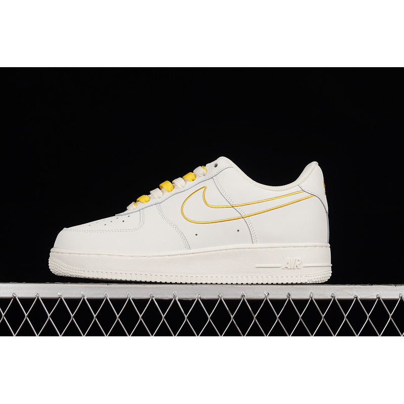 Nike  Air  Force 1 Yellow White