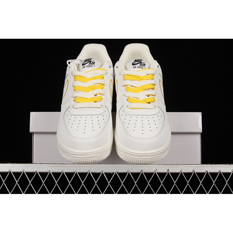 Nike  Air  Force 1 Yellow White