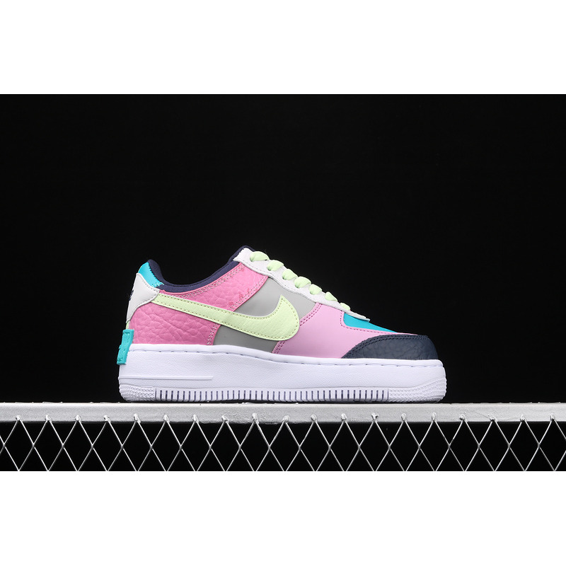 Nike Air Force 1 Low Shadow Barely Volt Oracle Aqua (W)