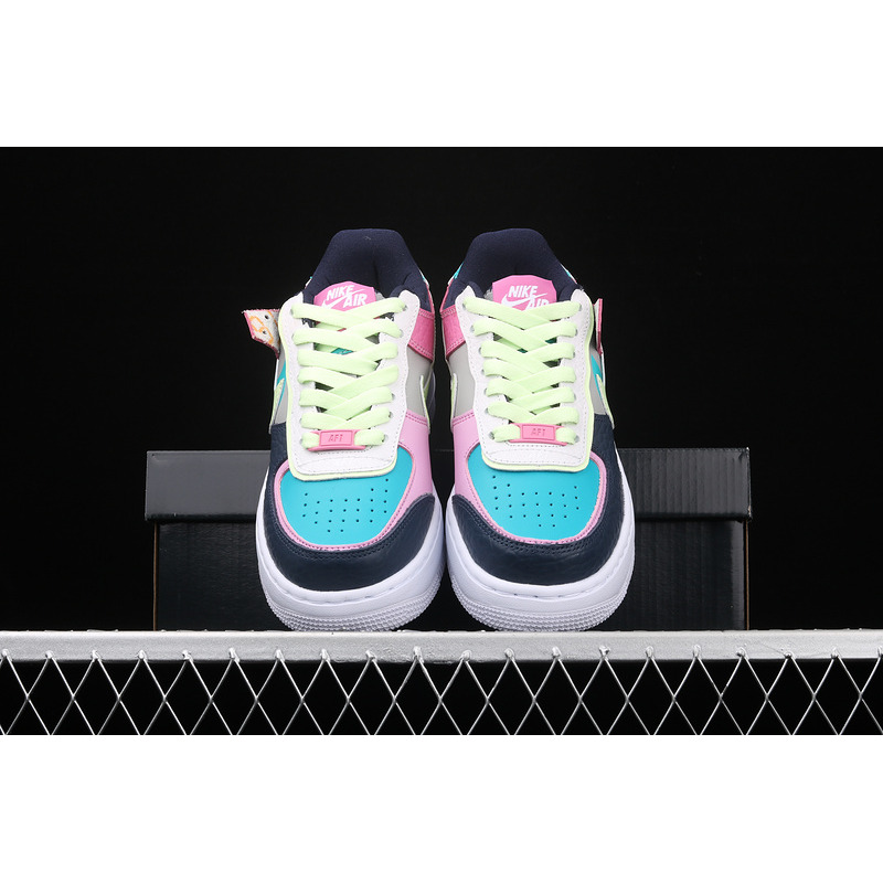 Nike Air Force 1 Low Shadow Barely Volt Oracle Aqua (W)