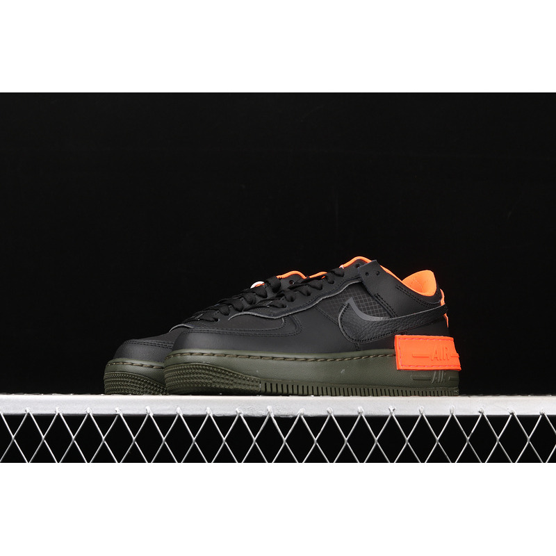 Nike Air Force 1 Low Shadow Black Hyper Crimson Cargo Khaki CQ3317-001