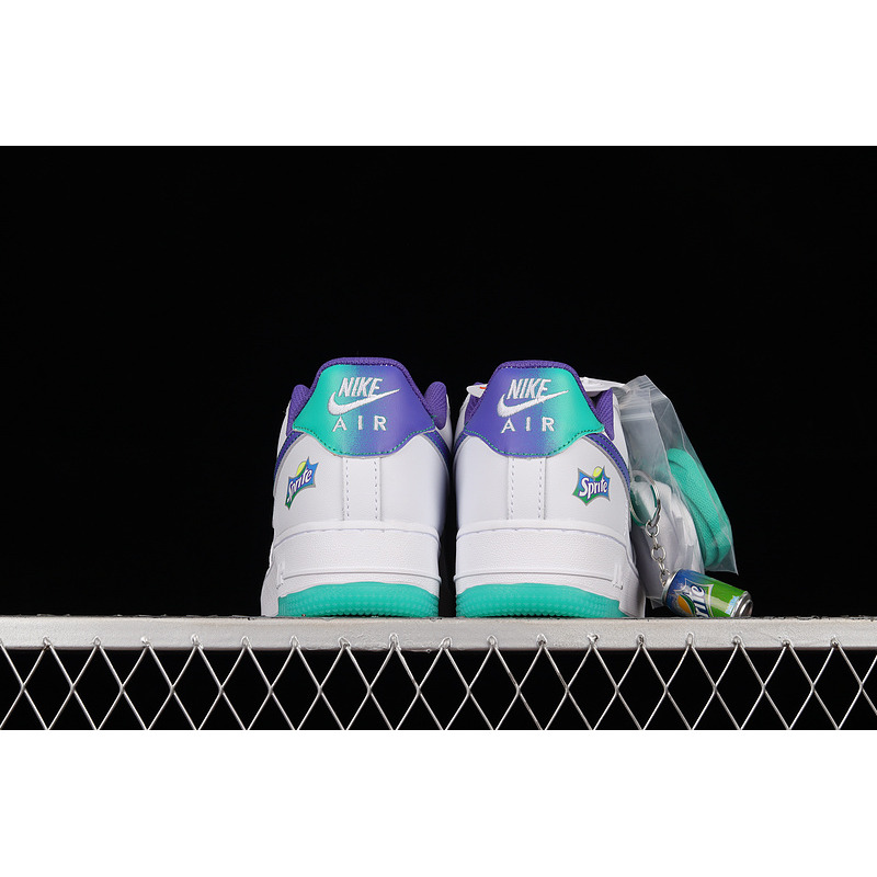 Nike Air Force 1 07 Low White Sprite Purple Green BS8873-806