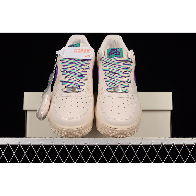 Nike Air Force 1 07 Low Beige Purple Green BS8873-306