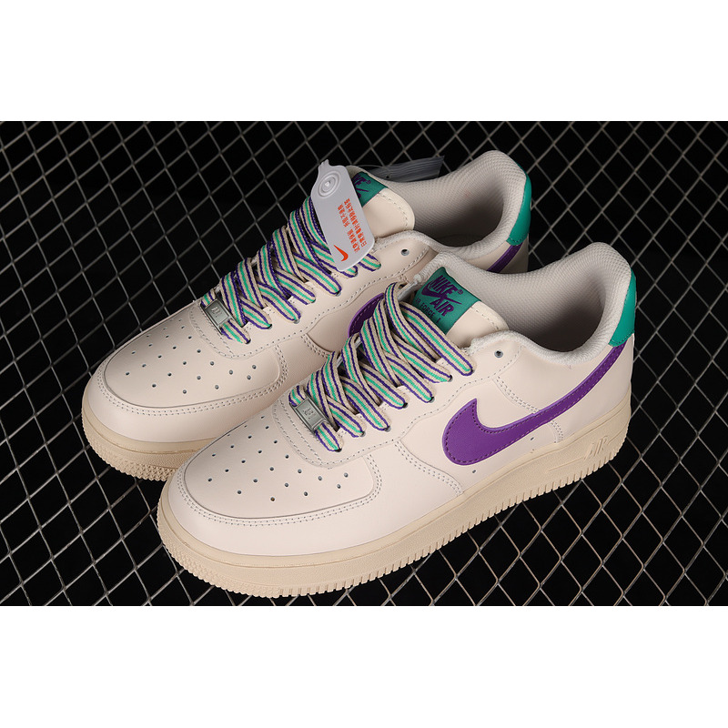 Nike Air Force 1 07 Low Beige Purple Green BS8873-306