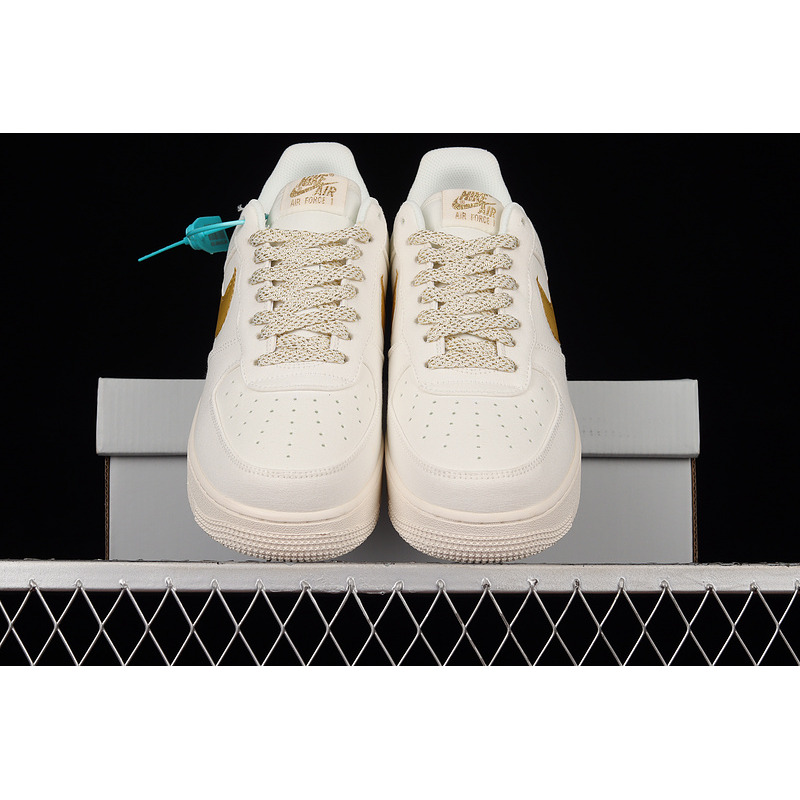 Nike Air Force 1 Gold White