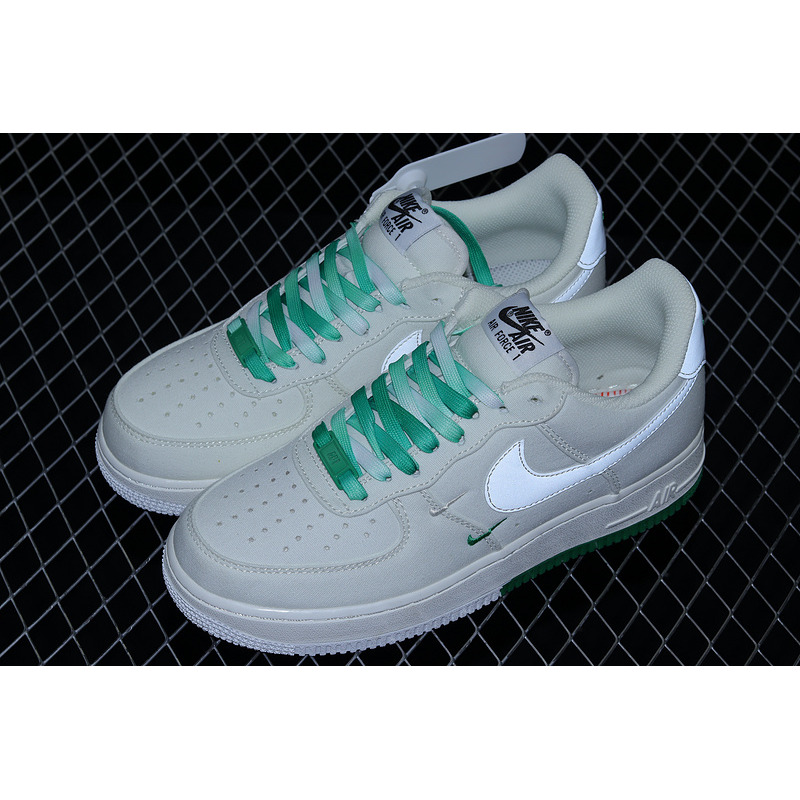 Nike Air Force 1 07 Low Beige White Green NA2022-002