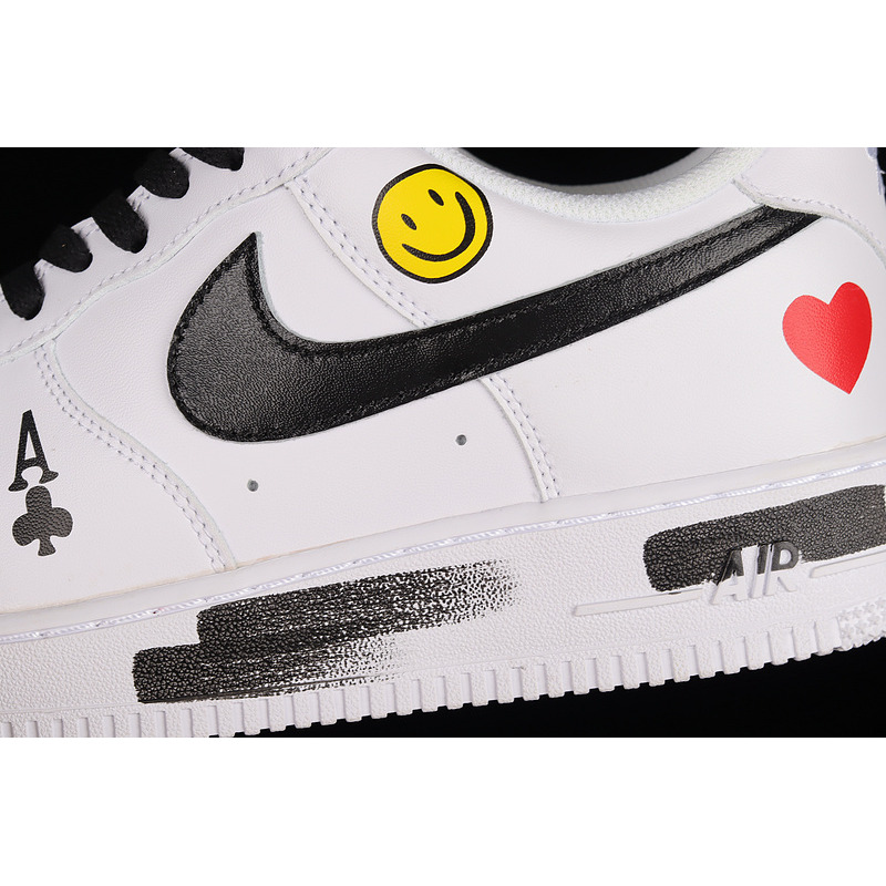 Nike Air Force 1 07 Low White Black Red 315122-811