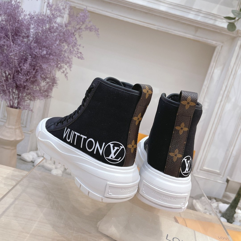 LV Squad High-Top Sneaker Black 1A96F2