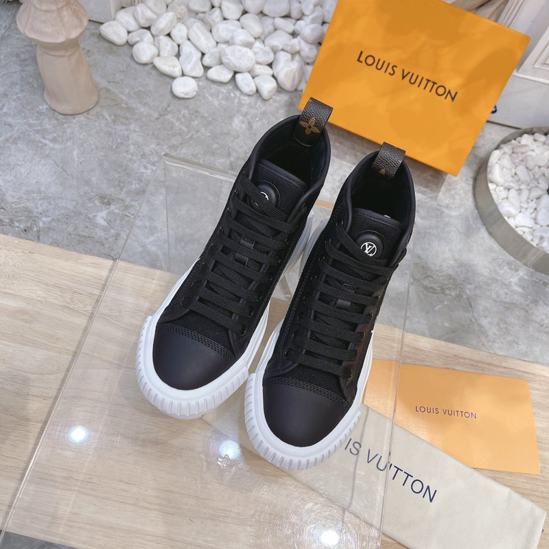 LV Squad High-Top Sneaker Black 1A96F2