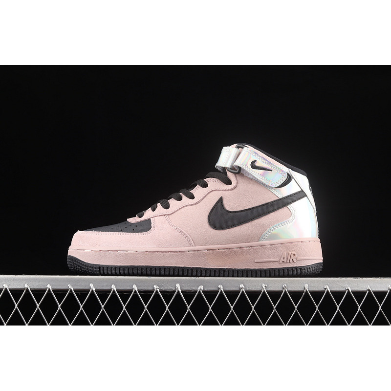 Nike Air Force 1 07 Mid Pink Black WZ3066-061