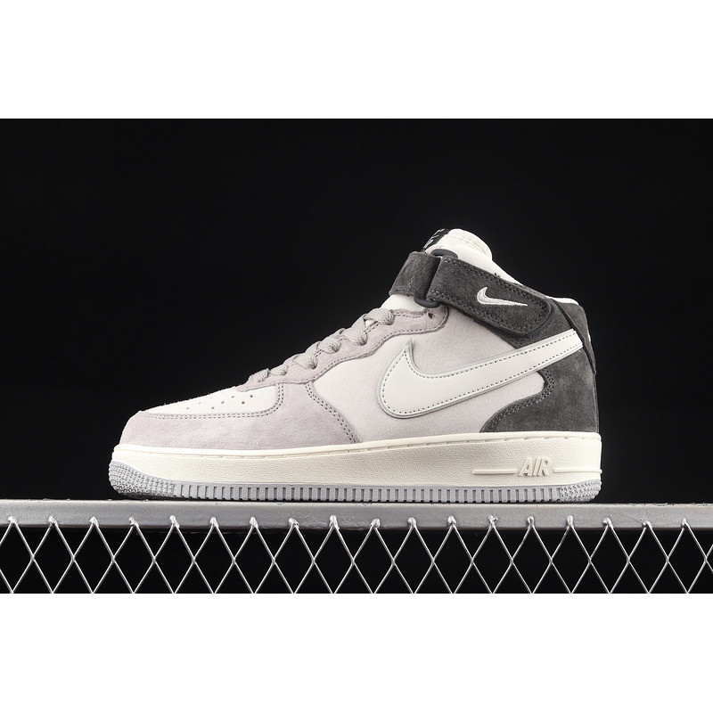 Nike Air Force 1 MidGrey White Black