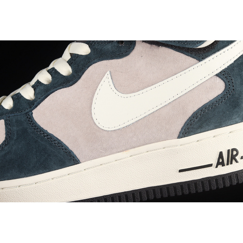 Nike Air Force 1 07 Mid Sail White Dark Green Grey DE6933-865