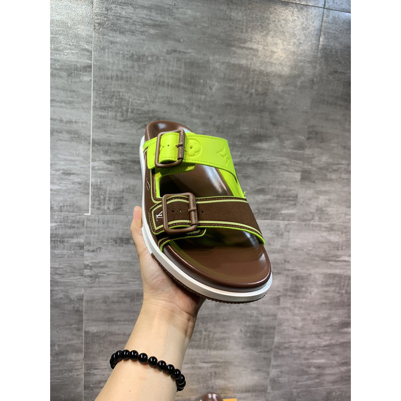 LV Trainer Mule Dark Brown