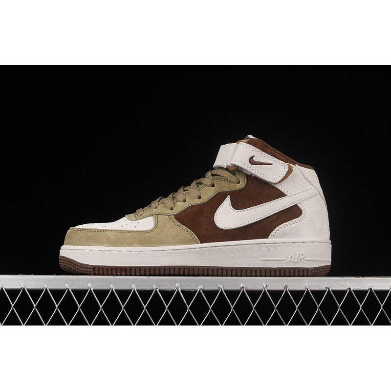 Nike Air Force 1 07 Mid Chocolate White Brown HD3053-188