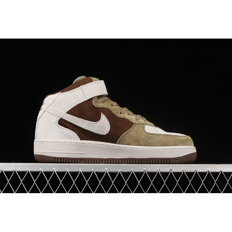 Nike Air Force 1 07 Mid Chocolate White Brown HD3053-188