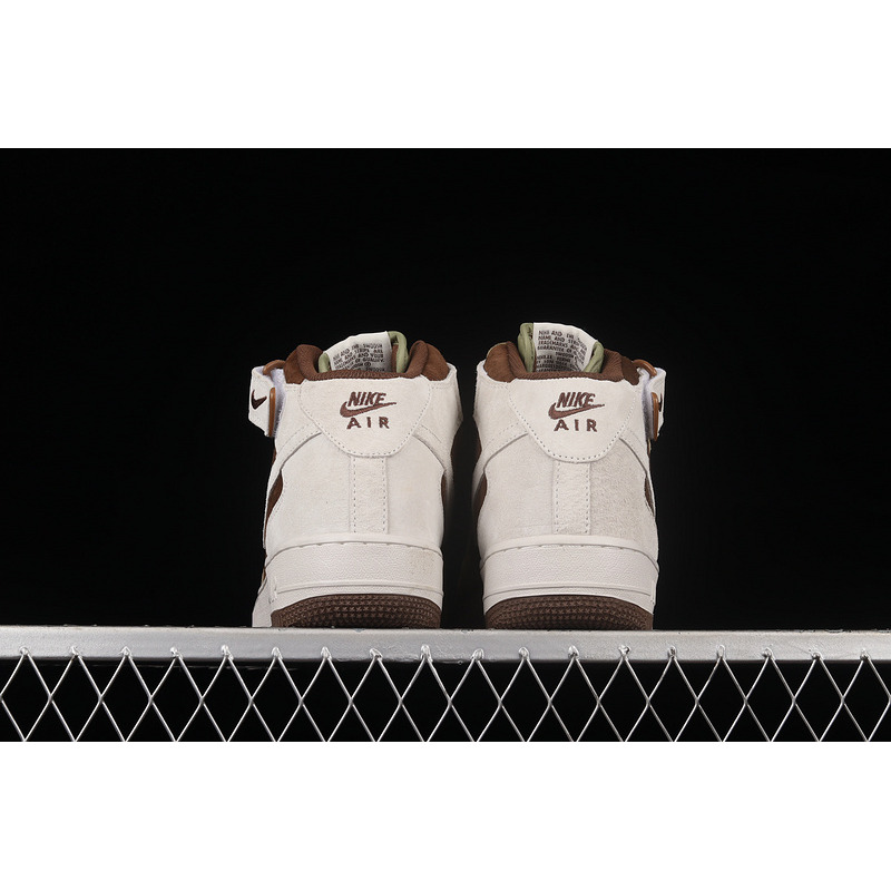 Nike Air Force 1 07 Mid Chocolate White Brown HD3053-188