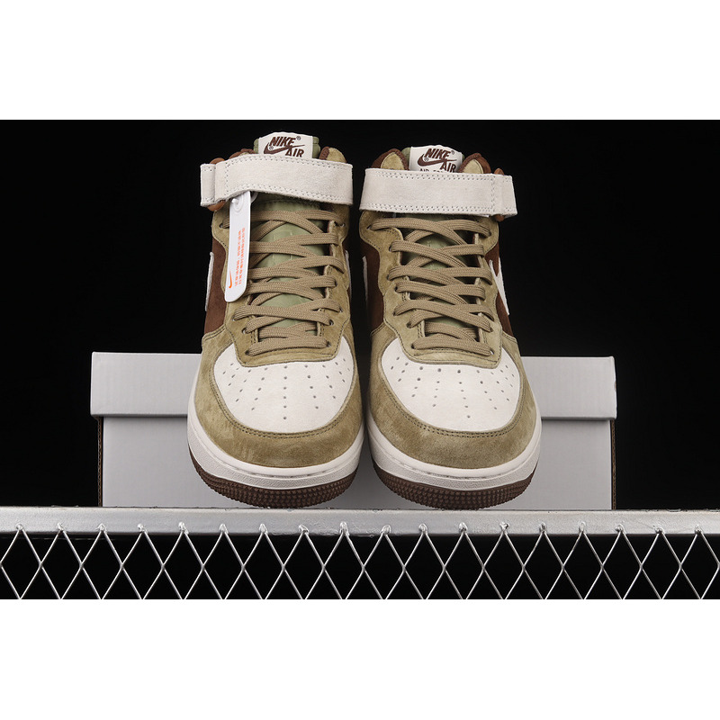 Nike Air Force 1 07 Mid Chocolate White Brown HD3053-188