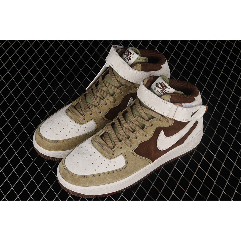 Nike Air Force 1 07 Mid Chocolate White Brown HD3053-188