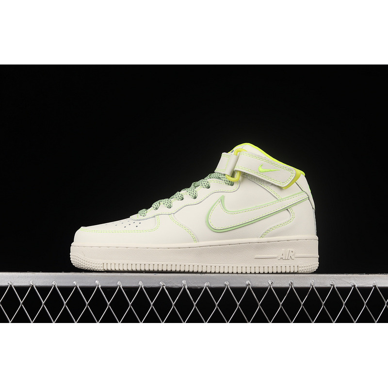 Nike Air Force 1 Double Air White Volt